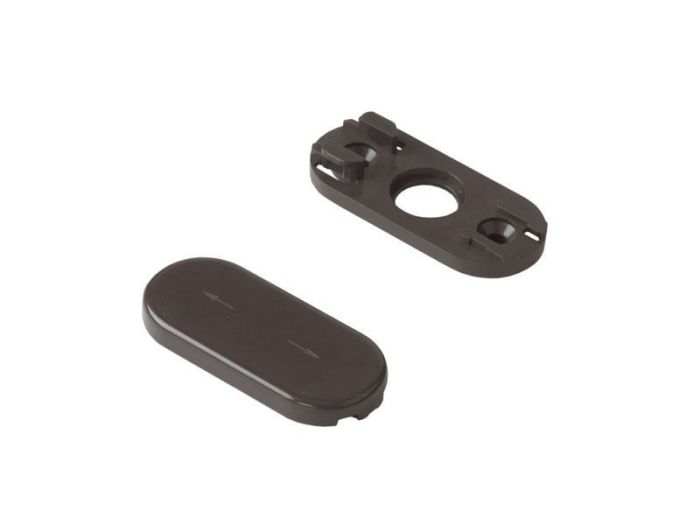 Заглушка-розетка для пластиковых окон Rotoline корич.